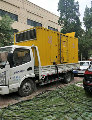 通榆发电车出租-柴油发电机组排烟系统设计要求及其考虑因素
